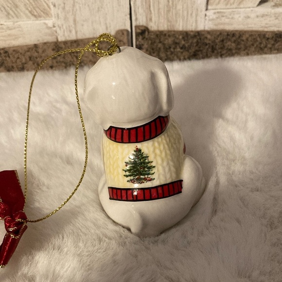 Spode Puppy Ornament - Picture 2 of 8